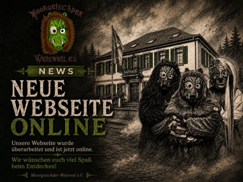 Ankündigung: neue Webseite der Moorgeischder online