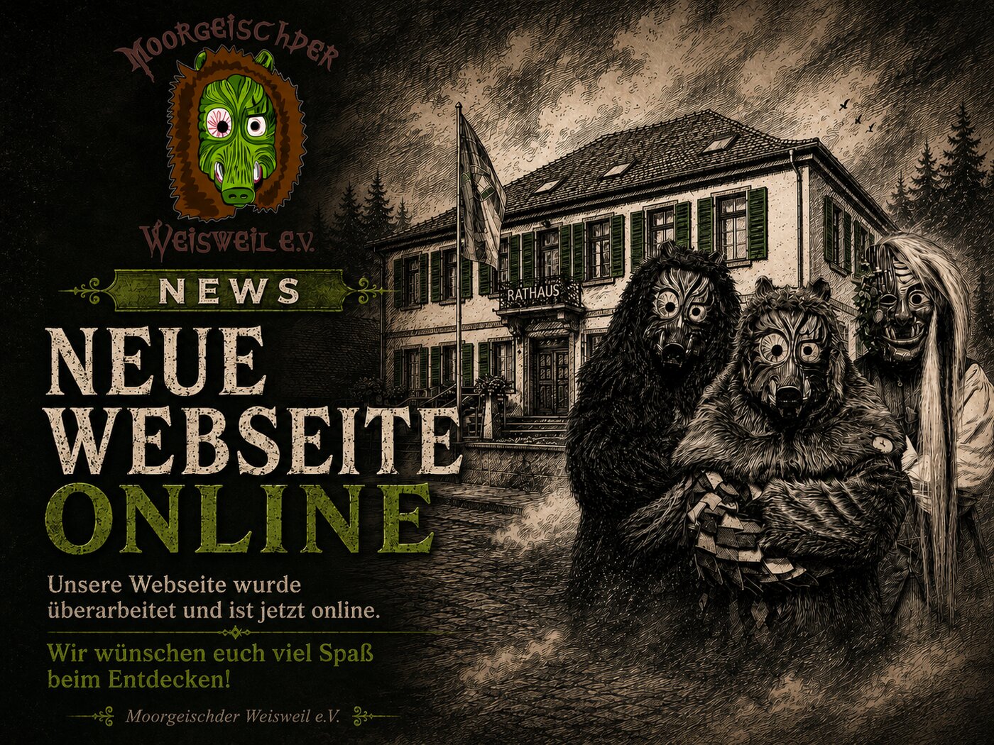 Neue Webseite online – Narrenzunft Moorgeischder Weisweil e.V.